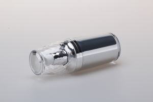 kosmeetiline purgid ja pudelid 15ml 30ml 60ml 120ml Ümmargune plastist akrüüli luksuslik kosmeetiline kreemi vedel pumba pudel